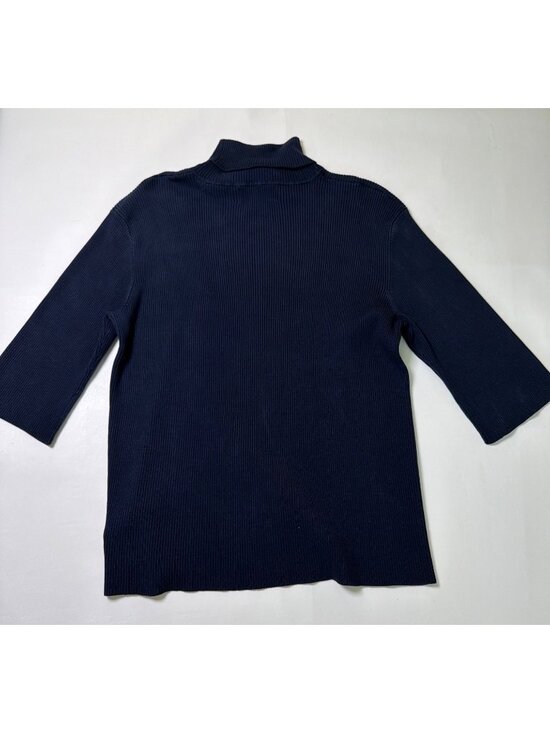 Lauren Ralph Lauren Sweaters - Lauren Ralph Lauren rib-knit turtleneck elbow sleeve, XL